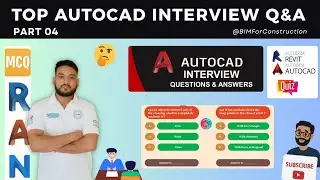 #04 Top AutoCAD Interview Questions & Answers | CAD MCQs