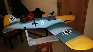 Proceso de construcción ME Bf109 por Miguel López