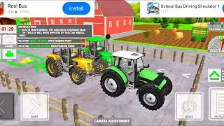 Real tractor simulator game #game #vairalvideo 