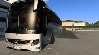 &ldquo;ETS2 MERCEDES TRAVEGO HILL DRIVE! 😱 Crazy Curves & Near Miss Moments!&rdquo;