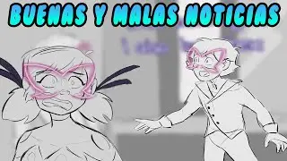 BUENAS NOTICIAS, MALAS NOTICIAS | MIRACULOUS LADYBUG COMIC| FANDUB LATINO | AdrienDub