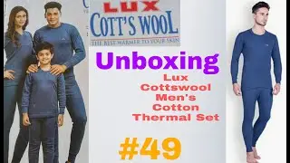 Unboxing Lux Cottswool Men's Cotton Thermal Set | #49 @kgnanymore346