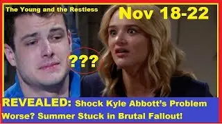Y&R-Shock Kyle&rsquo;s problem worse? Brutal Fallout Traps Summer! The Young and the Restless, Nov 18