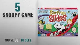 Top 10 Snoopy Game [2018]: Peanuts Surprise Slides Game