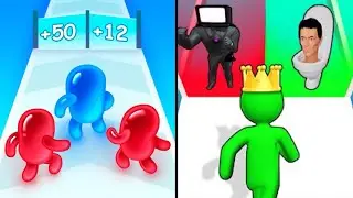 Gameplay Giant Rush VS Join Mob 3D New Levels Big New Update Max Walkthrough iOS Gameplay Level 999