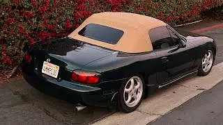 Miata nb gets custom painted taillights