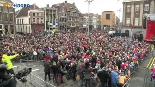 Sinterklaas aangekomen in Groningen - RTV Noord
