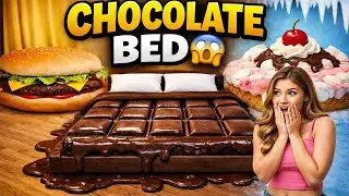 World&rsquo;s Craziest Beds 😱 | Burger, Ice Cream & Chocolate Bed