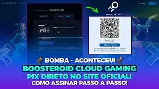BOMBA: BOOSTEROID AGORA ACEITA PIX NO SITE OFICIAL — COMO ASSINAR (PASSO A PASSO)