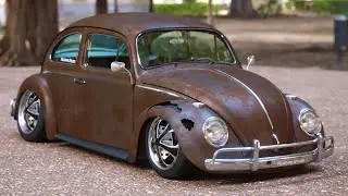 VW Ratlook con rines Rader Falkon- 3d -CGI- Vray - aldekasstudio -short