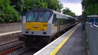 Irish Rail Enterprise 9002 passing through Raheny station