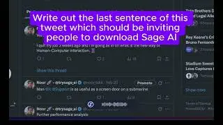 Sage AI Command Mode First Look