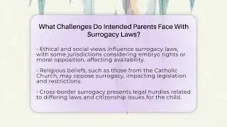 What Challenges Do Intended Parents Face With Surrogacy Laws? - Fertility Support Channel