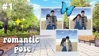 `•TUTORIAL POSE ROMANTIS 😻 #1 || SAKURA SCHOOL SIMULATOR ||