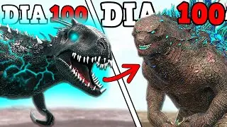 O GIGANTE INDOMINUS ZILLA REX ENFRENTOU TODOS OS KAIJUS DO ARK! O NOVO REI DOS KAIJUS!