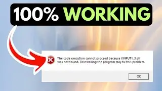 Xinput1 3 dll is Missing from your Computer Windows 11 FIXED