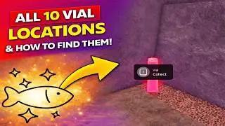 All 10 Vial Locations in Fisch | Complete Guide (Nurse May Quest) 