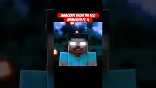 Minecraft Animation From The Fog pt4 #minecraftanimation #herobrine #fromthefog #horror #minecraft