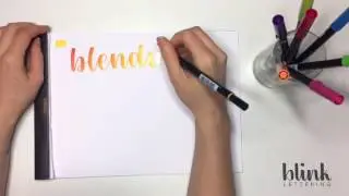 How to Blend Tombow Dual Brush Pens