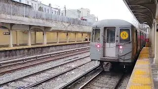 R68A #5099 (N) + R46 #6067 (N) at 20 Avenue 
