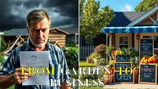 HOA Made Me RIP OUT My Garden... So I Started a FARM STAND & Made $10,000 | HOA stories
