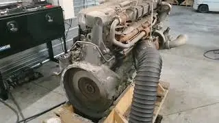 2006 Mercedes OM460 / MBE4000 Engine Run Video