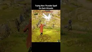Trying New Thunder Spell on Dark Wizards In Hogwarts legacy #gameplay #harrypotter