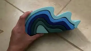 Honest Review of MERRYHEART Wooden Water Element Stacking Blocks