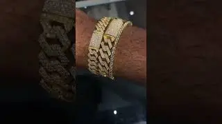 Diamond Cuban Bracelet&rsquo;s & Tennis Chain Combo by PQ Jewelers #customjewelry #vvs #johnnydang #icebox