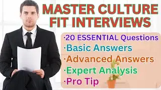 20 Culture Fit Interview Questions That Will Get You Hired!