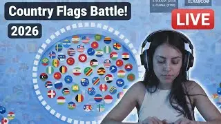 Learn Country Flags! Comment your country to support! - Country Ball Arena 🤩🌍🎵 2026 | 29.01.2026