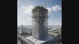 High rise building of 30 floors