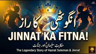 Hazrat Suleman Ki Angoothi Ka Raaz | Jinnat Ki Hukmarani Ka Sach | Islamic History #viral #trending