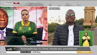 President Ramaphosa to host Austrian counterpart Alexander van der Bellen