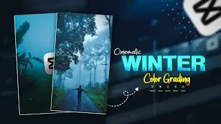 Cinematic Winter Color Grading in CapCut | CapCut Color Grading Tutorial |  @RKEDITZMASTER