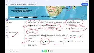 Africa Continent by PMF IAS || World Geography #worldgeography #upscmapping 