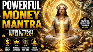 Warning! Powerful Money Mantra to Attract Abundance FAST | Wealth, Prosperity & Financial Flow 