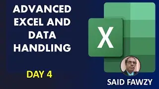 Training: Advanced Excel And Handling Data DAY 4 (Arabic)