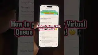How to get a Disney Virtal Queue EVERY time! 🤫
