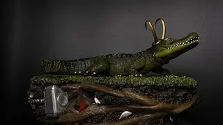 Alligator Loki (Disney+'s Loki) Iron Studios 1/10th Scale Statue Unboxing