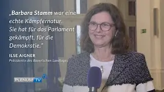 Zum Tod von Barbara Stamm: Ilse Aigner