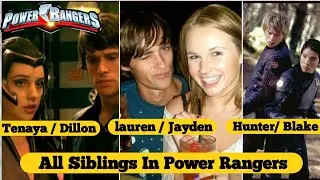 Every Power Ranger Siblings  | All siblings | Brother & Sister | Hindi | A SQUAD