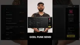 2025 GODL PUNK SENSITIVITY CODE/ GODL PUNK CONTROL CODE #shorts #punk #sensitivity #jonathan