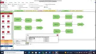 Arena Transfer Station, Route and Sequence