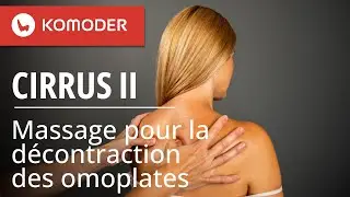 Massage pour la d&eacute;contraction des omoplates - Fauteuil de massage japonais D.Core Cirrus II