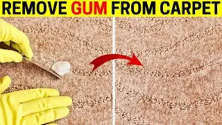 How to Remove Chewing Gum from Carpet | 4 Effective Ways