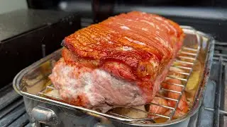 Grillopskrift - Flæskesteg på pillegrill