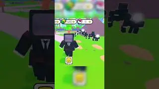 TV Head Clone Army Simulator!Roblox mini train 🚆🚂😱#viral #short #reels