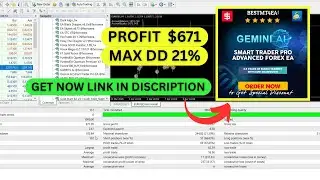 GEMINI AI SMART TRADER PRO EA V2 MT4 &ndash; Advanced AI Forex Robot