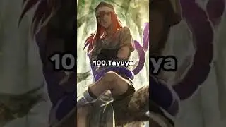 top 100 strongest naruto characters